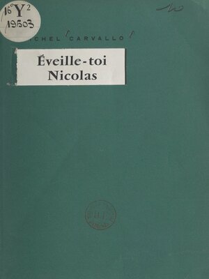 cover image of Éveille-toi Nicolas